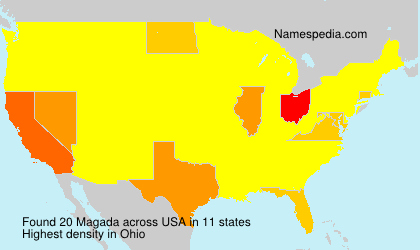 Surname Magada in USA Surname Magada in USA