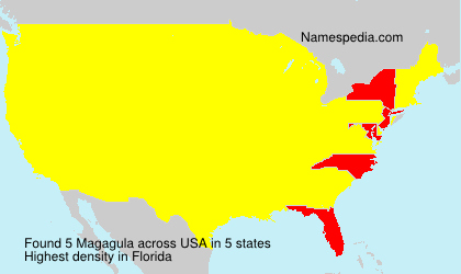 Surname Magagula in USA Surname Magagula in USA