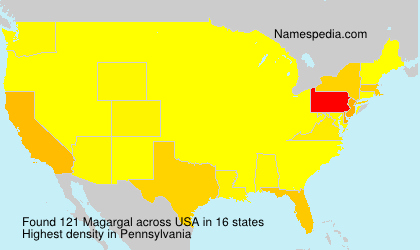 Surname Magargal in USA Surname Magargal in USA