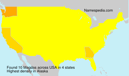 Surname Magdas in USA Surname Magdas in USA