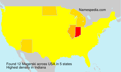 Surname Magerski in USA Surname Magerski in USA
