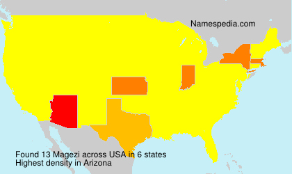 Surname Magezi in USA Surname Magezi in USA