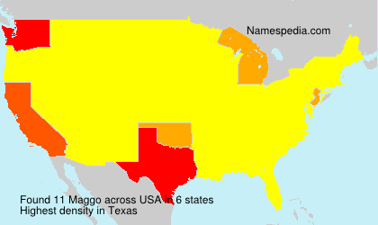 Surname Maggo in USA Surname Maggo in USA