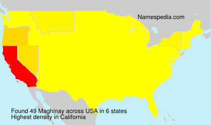 Surname Maghinay in USA Surname Maghinay in USA