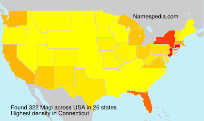 Surname Magi in USA Surname Magi in USA