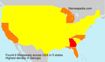 Surname Magiawala in USA Surname Magiawala in USA