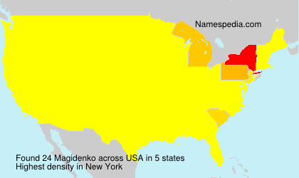Surname Magidenko in USA Surname Magidenko in USA