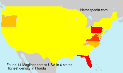 Surname Magilner in USA Surname Magilner in USA
