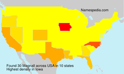 Surname Magnall in USA Surname Magnall in USA