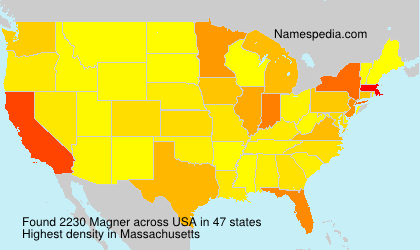 Surname Magner in USA Surname Magner in USA