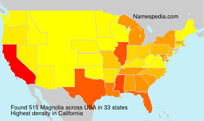 Surname Magnolia in USA Surname Magnolia in USA