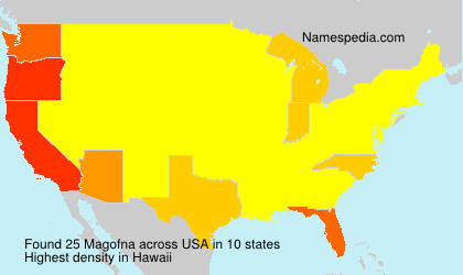 Surname Magofna in USA Surname Magofna in USA