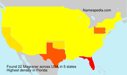 Surname Magraner in USA Surname Magraner in USA