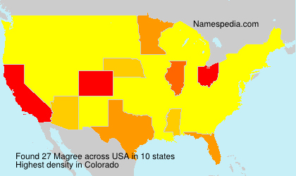 Surname Magree in USA Surname Magree in USA