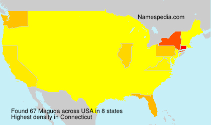 Surname Maguda in USA Surname Maguda in USA