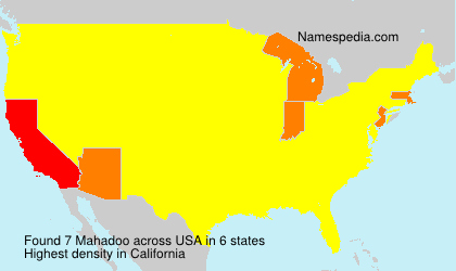 Surname Mahadoo in USA Surname Mahadoo in USA