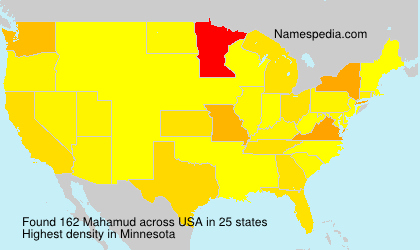 Surname Mahamud in USA Surname Mahamud in USA