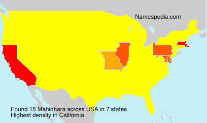Surname Mahidhara in USA Surname Mahidhara in USA