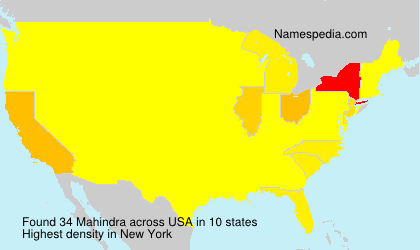 Surname Mahindra in USA Surname Mahindra in USA