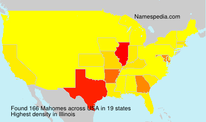 Surname Mahomes in USA Surname Mahomes in USA
