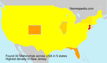 Surname Mahonchak in USA Surname Mahonchak in USA