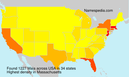 Surname Maia in USA Surname Maia in USA