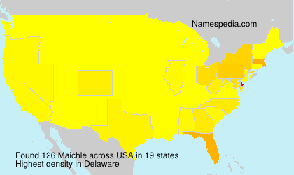 Surname Maichle in USA Surname Maichle in USA