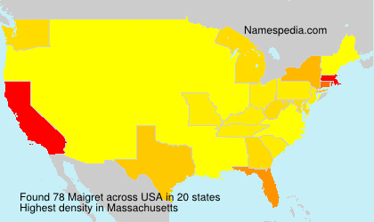 Surname Maigret in USA Surname Maigret in USA