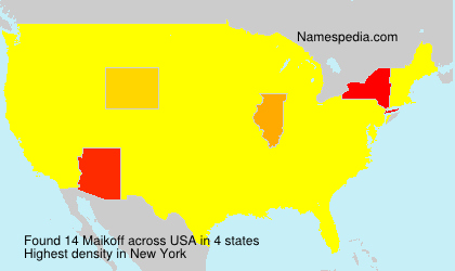 Surname Maikoff in USA Surname Maikoff in USA