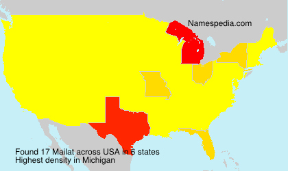 Surname Mailat in USA Surname Mailat in USA