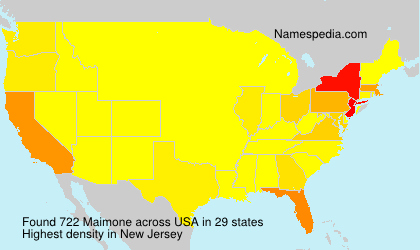 Surname Maimone in USA Surname Maimone in USA