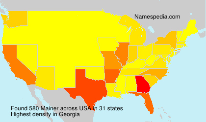 Surname Mainer in USA Surname Mainer in USA