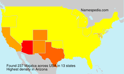 Surname Majalca in USA Surname Majalca in USA