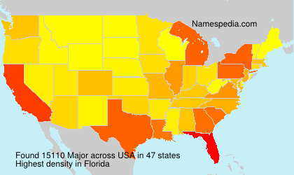 Surname Major in USA Surname Major in USA