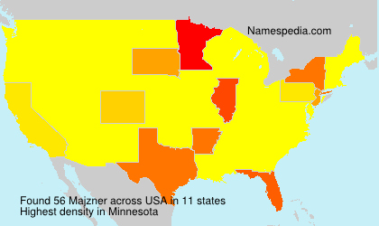 Surname Majzner in USA Surname Majzner in USA