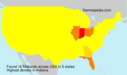 Surname Makarek in USA Surname Makarek in USA