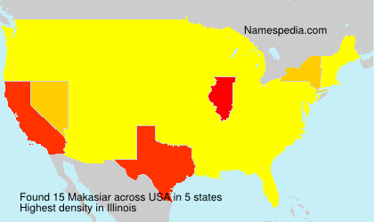 Surname Makasiar in USA Surname Makasiar in USA