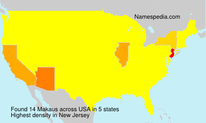 Surname Makaus in USA Surname Makaus in USA