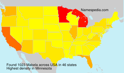 Surname Makela in USA Surname Makela in USA