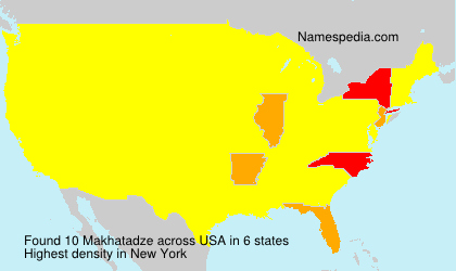 Surname Makhatadze in USA Surname Makhatadze in USA
