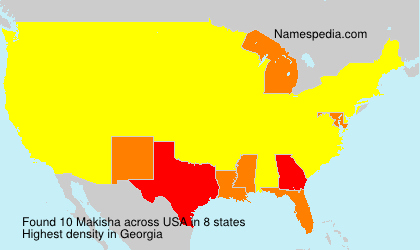 Surname Makisha in USA Surname Makisha in USA