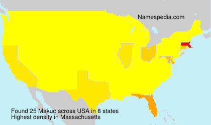 Surname Makuc in USA Surname Makuc in USA
