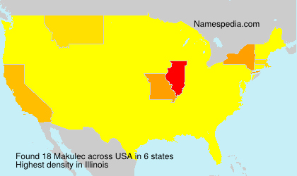 Surname Makulec in USA Surname Makulec in USA