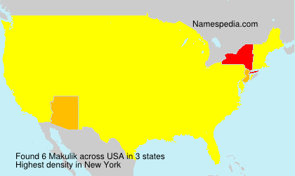 Surname Makulik in USA Surname Makulik in USA
