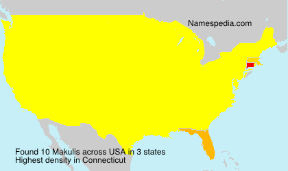 Surname Makulis in USA Surname Makulis in USA