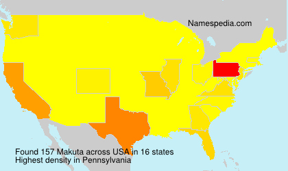 Surname Makuta in USA Surname Makuta in USA