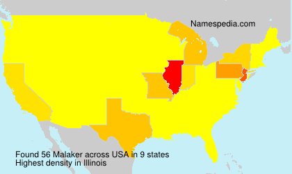 Surname Malaker in USA