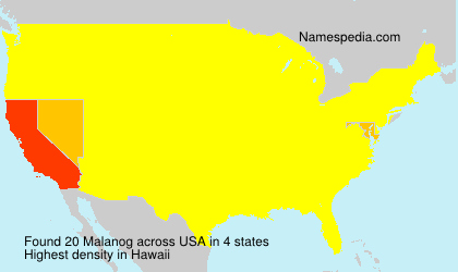 Surname Malanog in USA Surname Malanog in USA