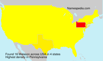 Surname Malason in USA Surname Malason in USA