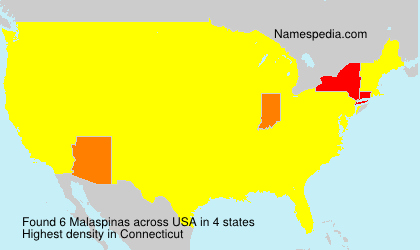 Surname Malaspinas in USA Surname Malaspinas in USA